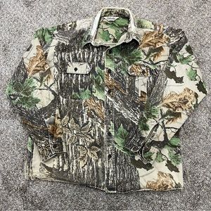 Vintage walls camo shirt mens XL Extra large long sleeve‎ button up realtree